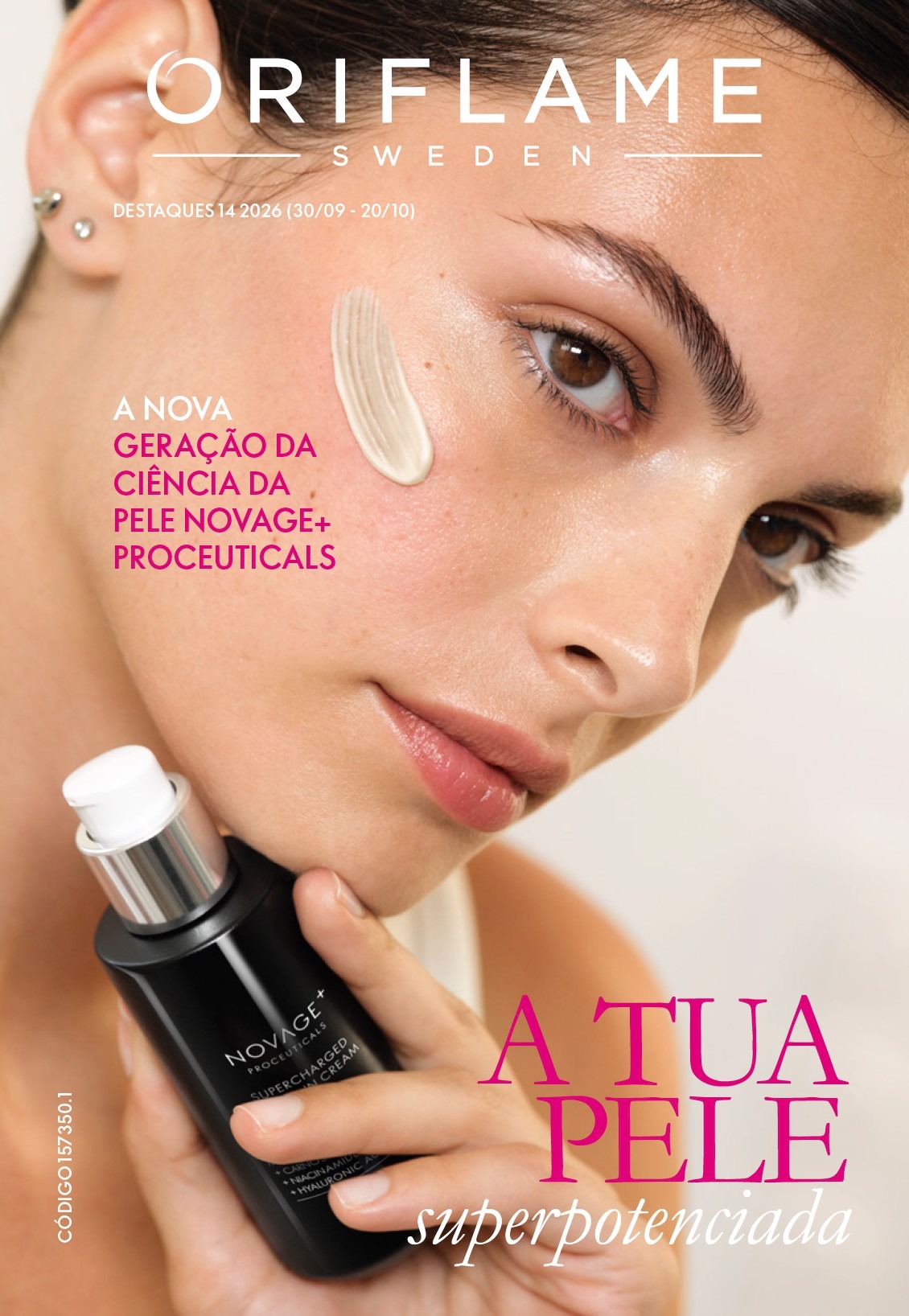 Capa do Leaflet de destaques Oriflame 14/2026